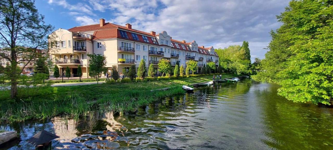 Ferienwohnung Nadjeziorna Graphite Ełk Exterior foto
