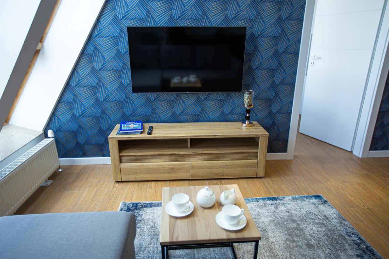 Ferienwohnung Nadjeziorna Graphite Ełk Exterior foto